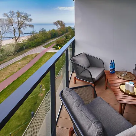 Seaside Park Prywatny 405 Z Widokiem Na Morze Apartmán Kolobřeh